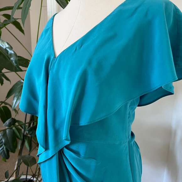 Stunning Coast Turquoise Cocktail Dress (US 6) - Picture 2 of 9